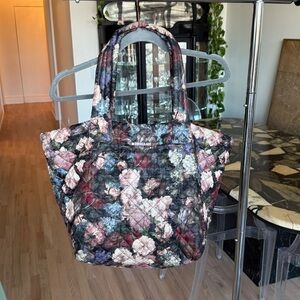 MZ Wallace Multicolor Floral Quilted Tote